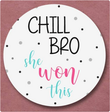 Load image into Gallery viewer, Winner Stickers &quot;She won this&quot;
