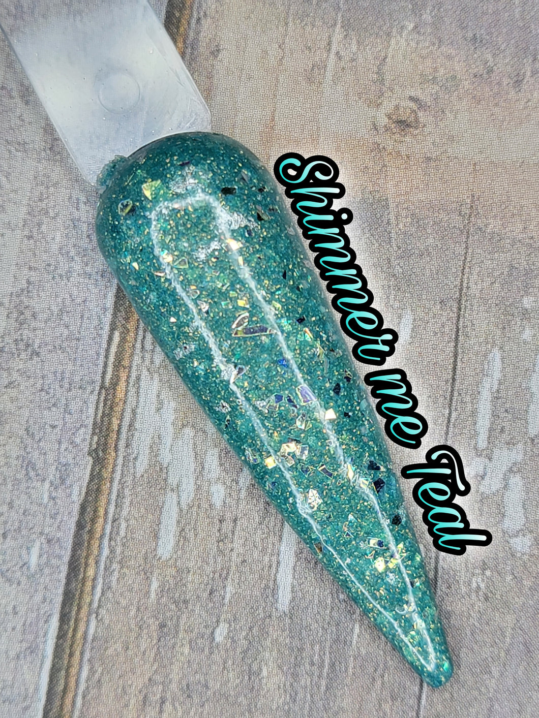 Shimmer Me Teal